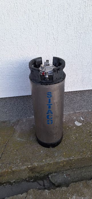 Butoi inox Keg bere 19l