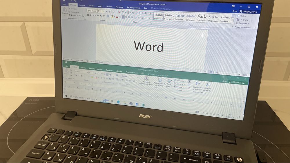 Ноутбук Acer рабочий