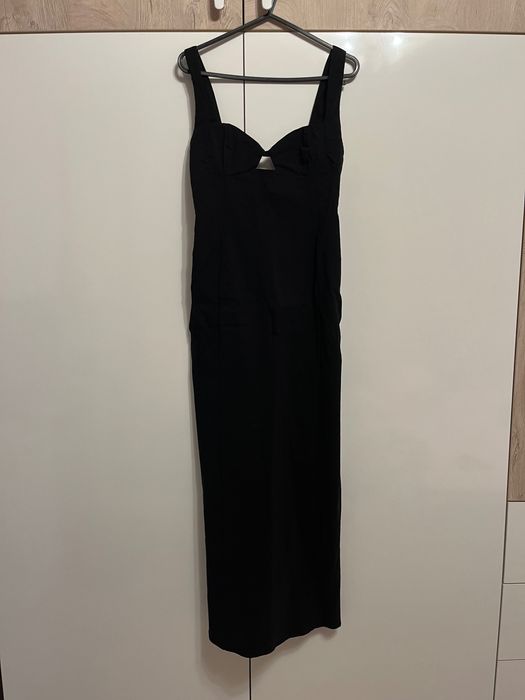 Секси черна рокля Bershka