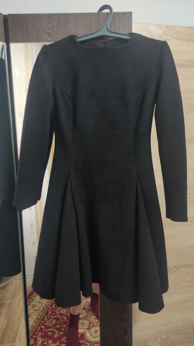 Платье чёрное спандекс