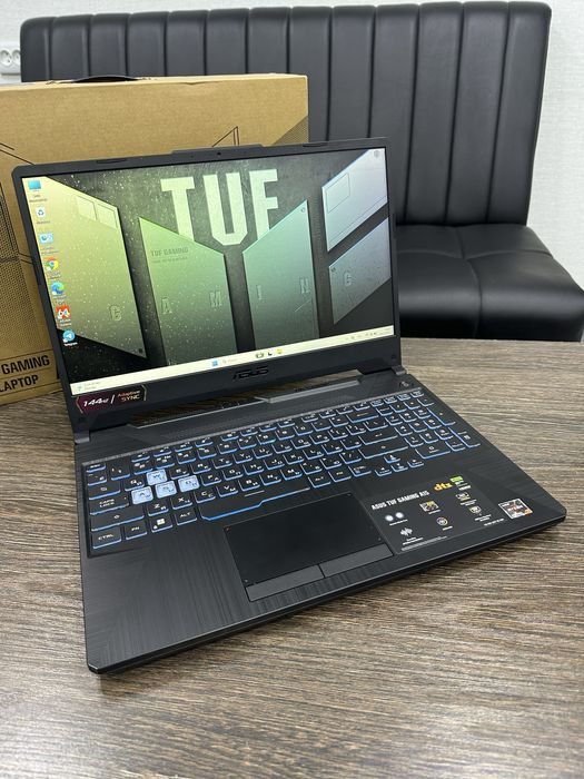мощный 12-ядерный ноутбук Ryzen 7, Asus Tuf Gaming A15, RTX 2050 4GB