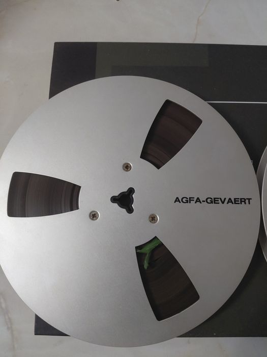 Bandă magnetofon din aluminiu  Agfa