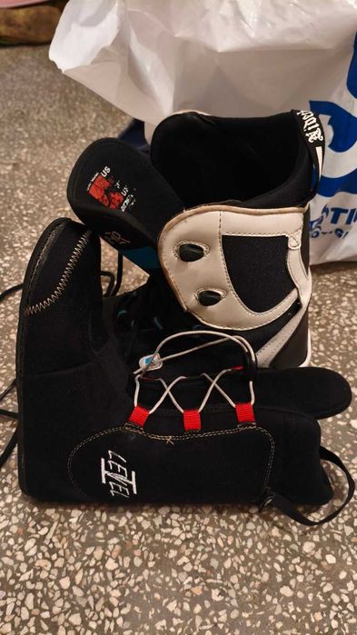 Комплект -160лв Сноуборд 125cm с автомати и обувки Nidecker 38