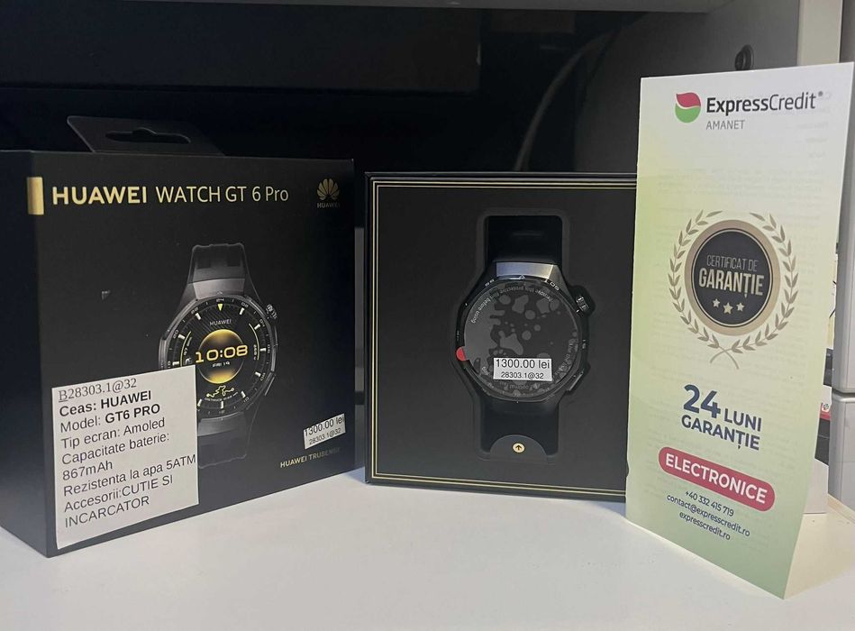 Huawei Watch GT 6 Pro (AG32 B28303.1) 2 ANI GARANTIE!