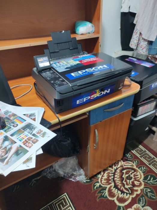 Epson 410 tezkor kopiya skanerli trivadnom tezkor rangli aybi yoq 100%