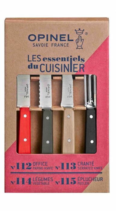 Opinel Франция комплект неръждаеми INOX ножове Опинел