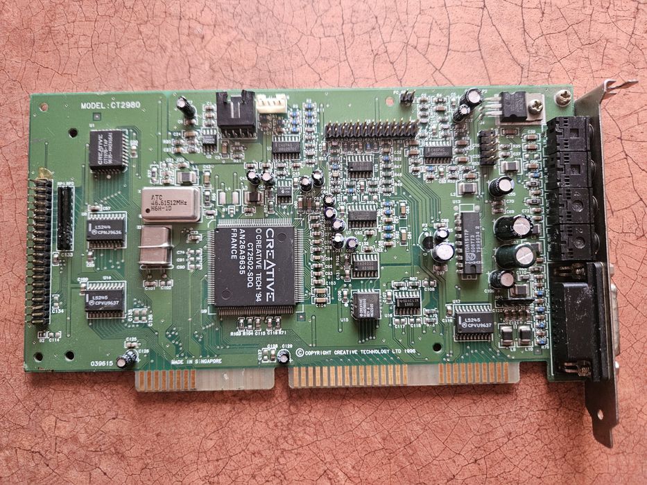 Placa de sunet retro Creative SoundBlaster 16 Value PnP (CT2980)