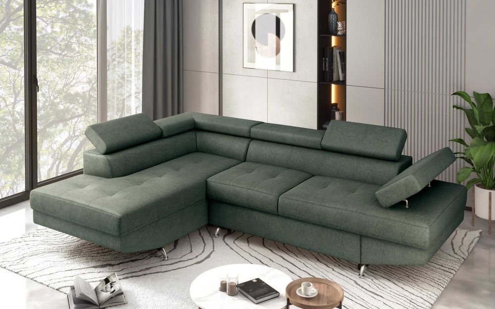 Разтегателен диван Барк М, висок клас дамаска, на 3 месеца