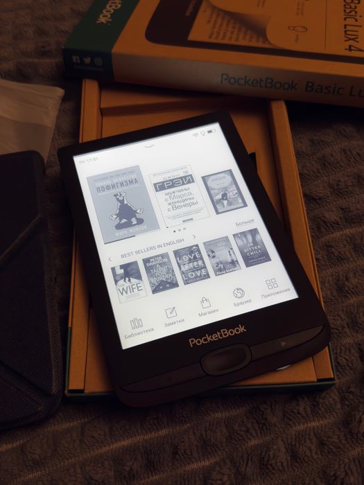 электронная книга PocketBoock basic lux 4