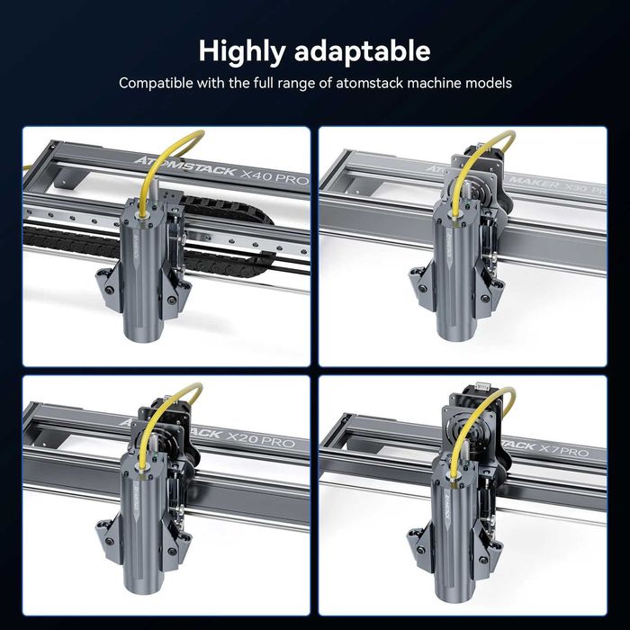 МОДУЛ ATOMSTACK R30 2W и MR20 20W Fiber Laser лазер лазерно гравиране