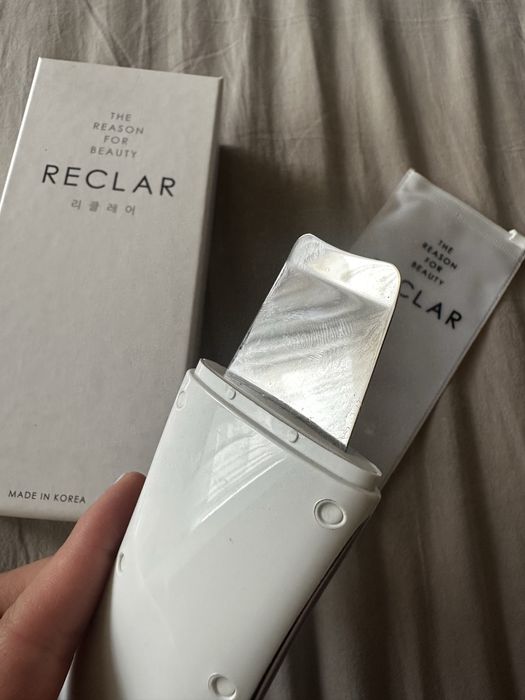 Reclar Exfoliant galvanic pentru terapie cu lumină argintiu