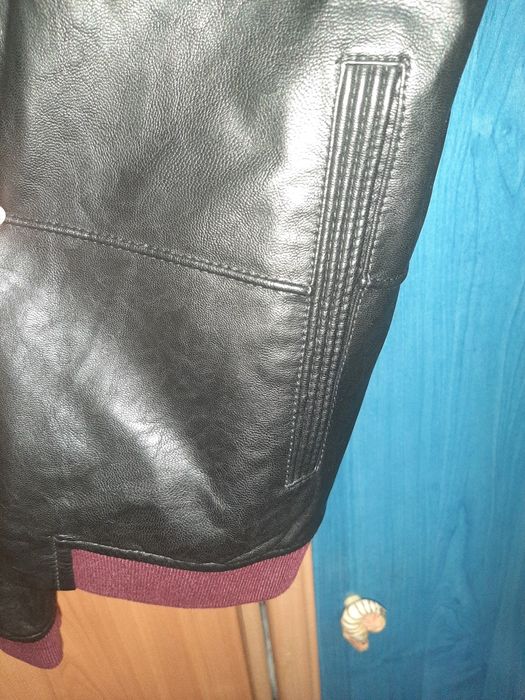 Куртка  кожанная детская