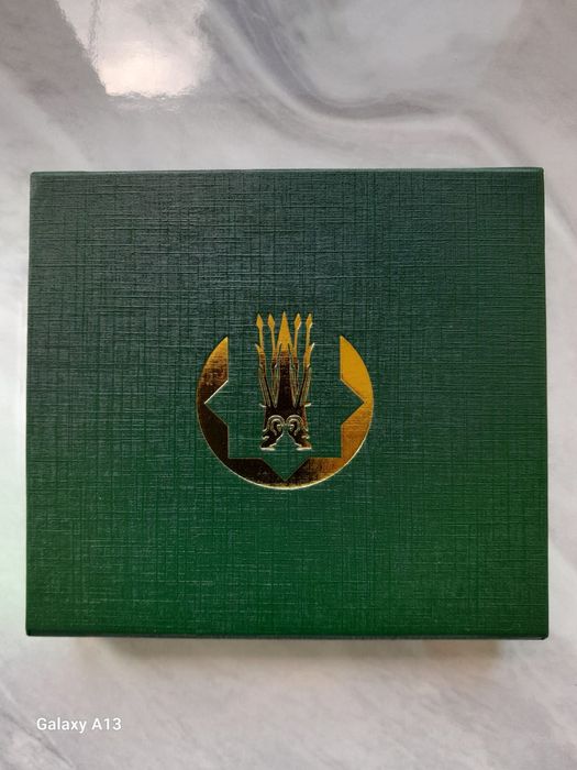 Серебряная монета Казахстана