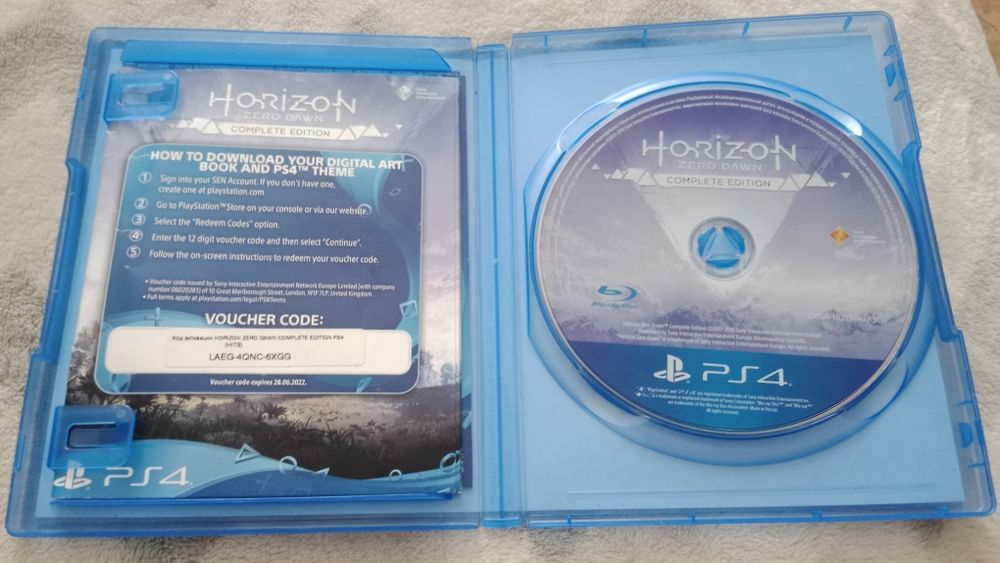 Диск для ps4 horizon zero dawn
