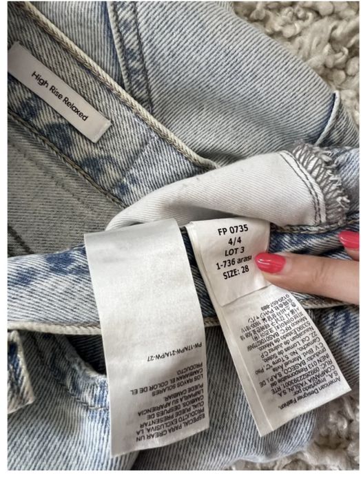 Calvin klein дънки висока талия