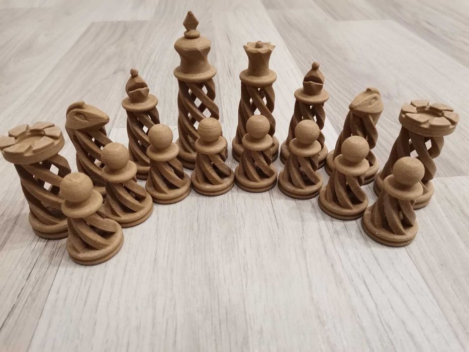 PLA Wood Filament, ПЛА Филамент с дървени частици за 3Д Принтер