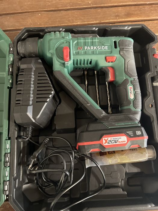 Акумулаторен перфоратор parkside