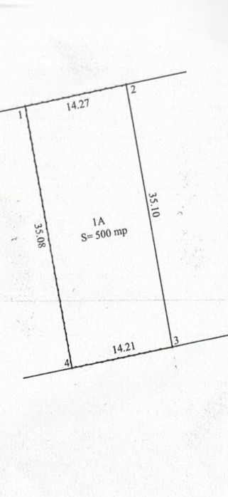Teren intravilan, 500 mp. Simnicu de sus, deschidere 14 ml