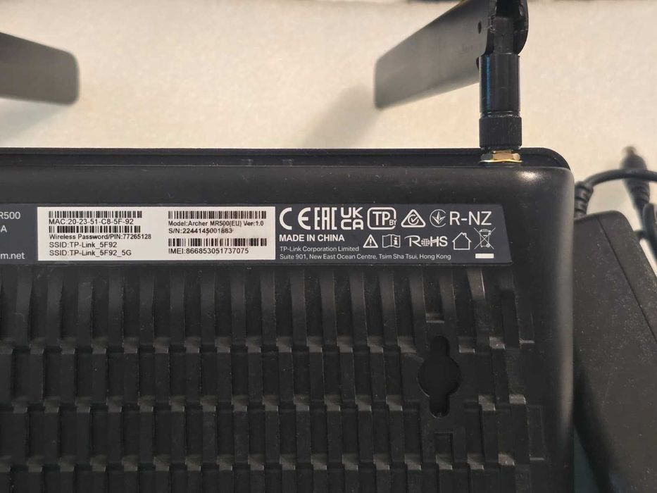 Router Wireless 4G+ Cat6 TP-Link Archer MR500 AC1200 Gigabit Slot SIM