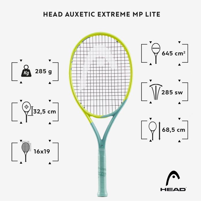 Rachetă Tenis Auxetic Extrem Mp Lite 285g - (SecondHand) Decathlon
