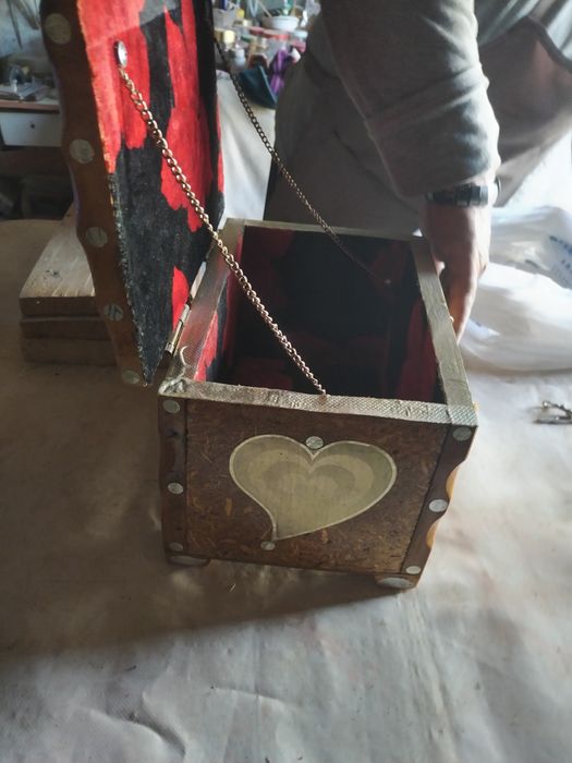 Шкатулка ручная работа