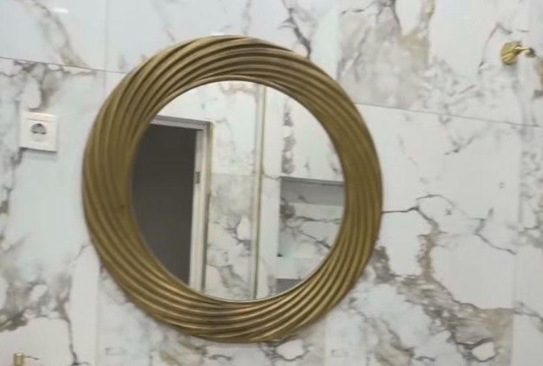 Зеркало рама золоченная