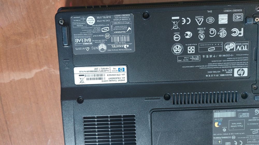 HP compaq nx6310 ноутбук