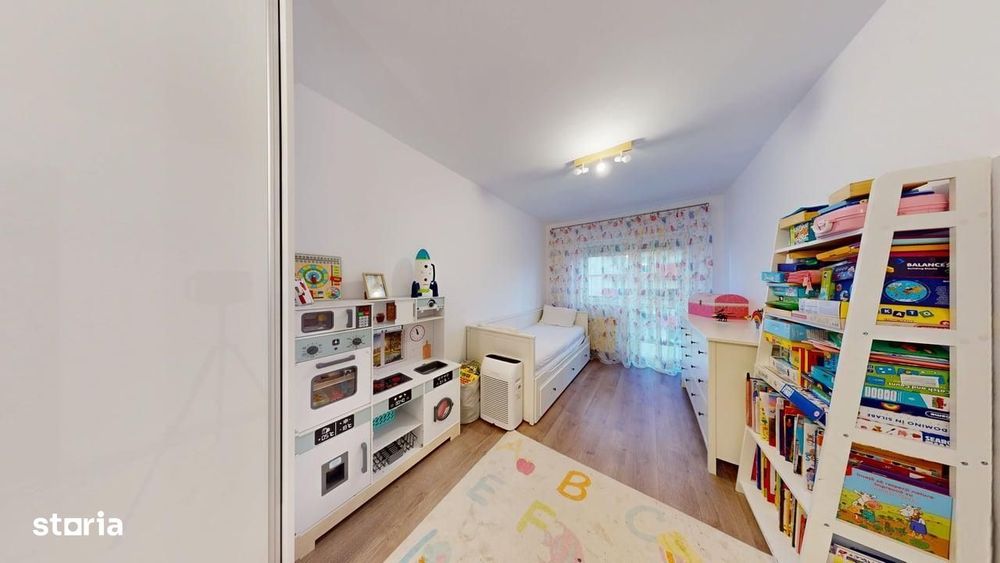 Apartament 3 camere, balcon mare, complet mobilat si utilat