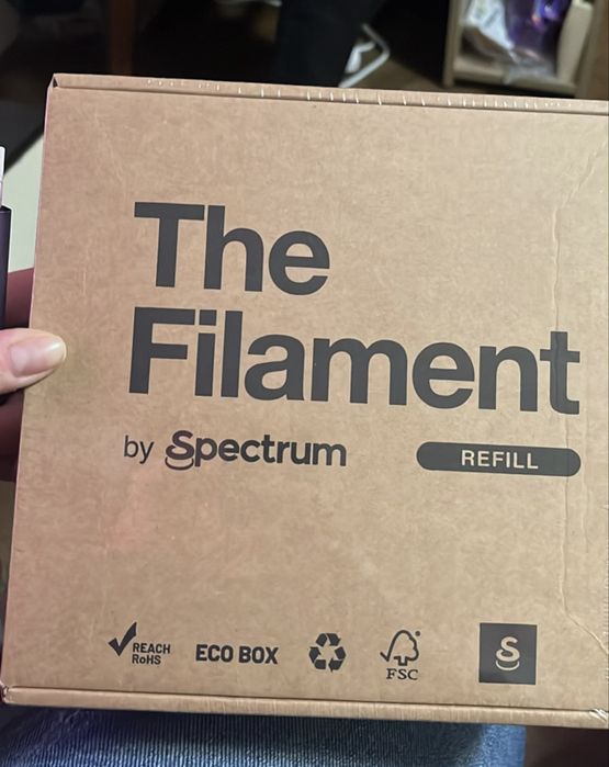 PLA Филамент Spectrum черен 1кг