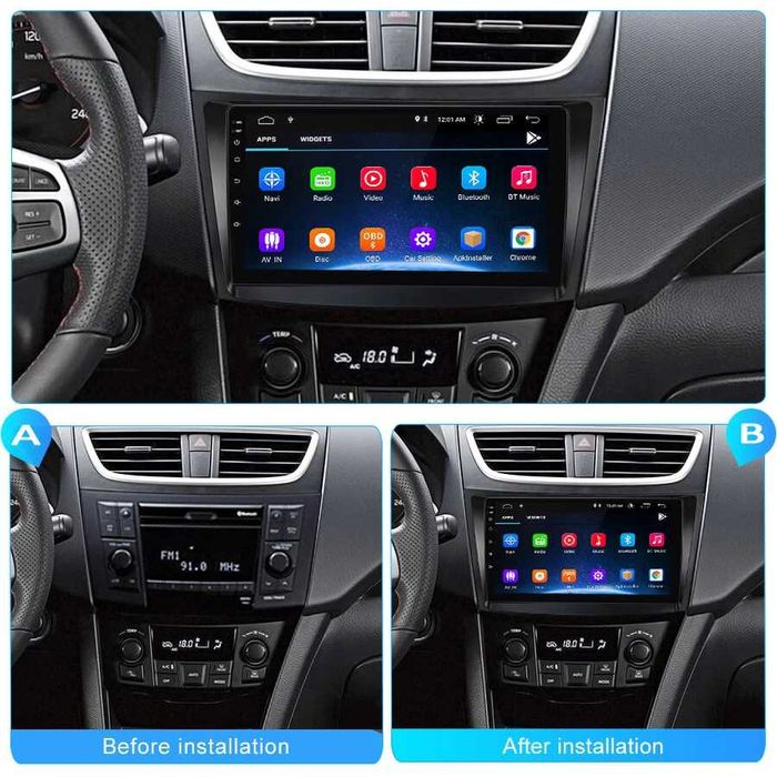 Мултимедия за  Suzuki Swift 4 Навигация Android плеър плеър 2DIN Swift