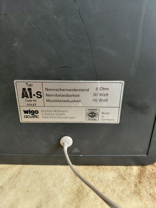 Vind boxe vitange Wigo acustic