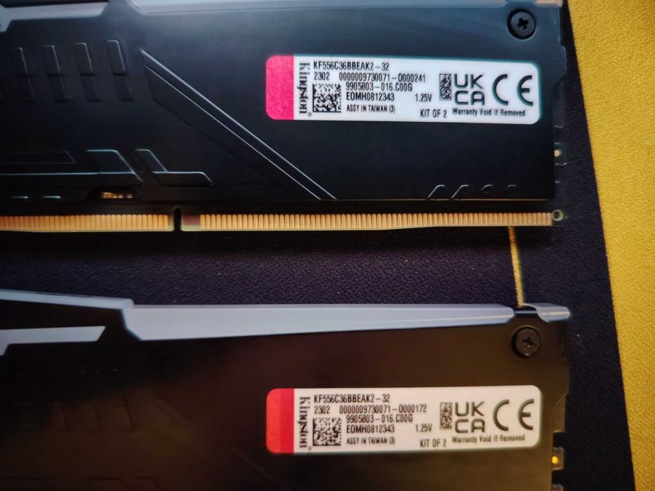 Рам памет Kingston FURY Beast 32GB (2x16GB) DDR5 5600MHz