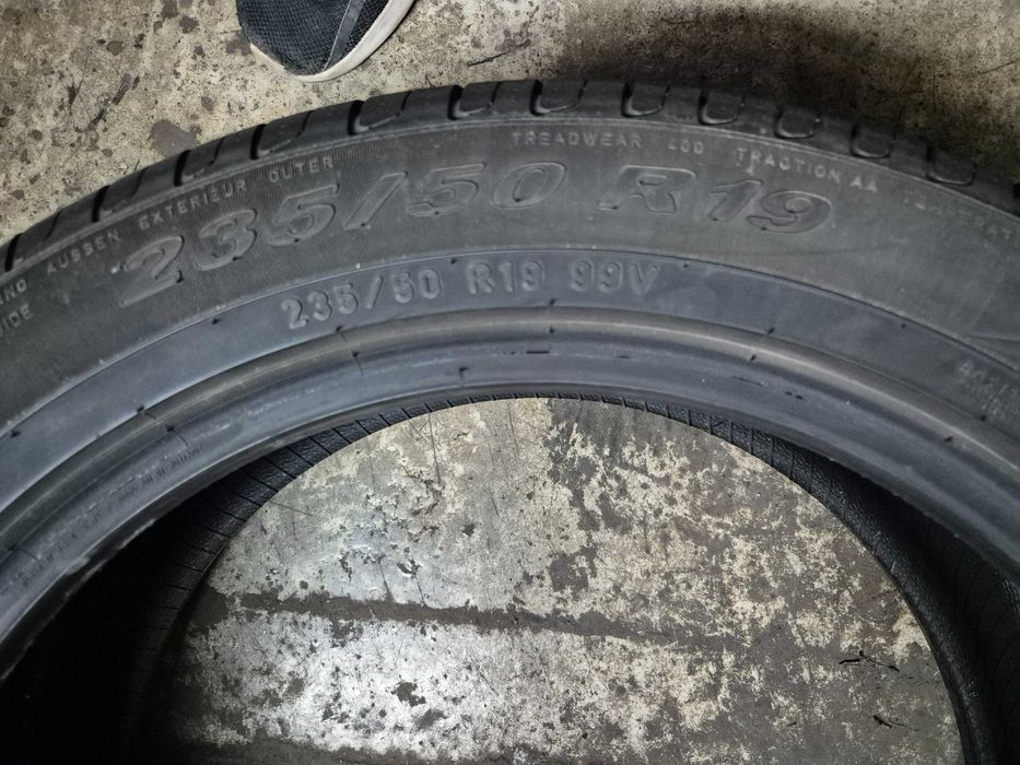 2 Anvelope de VARA - 235/50/19 99V - PIRELLI - CA UNELE NOI - DOT 2019 !