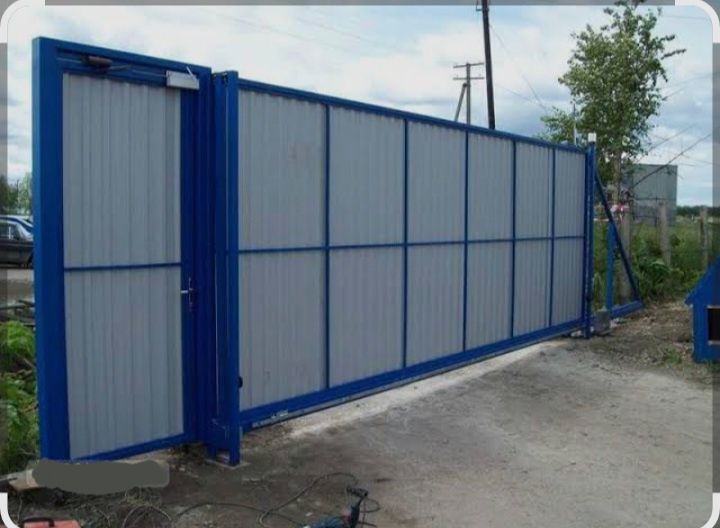 Ворота откатные +автоматика