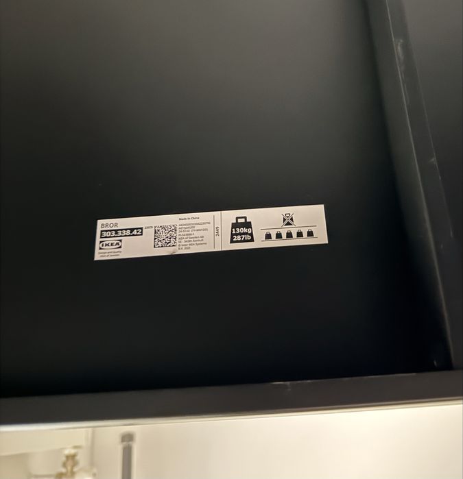 Etajera metalica IKEA BROR