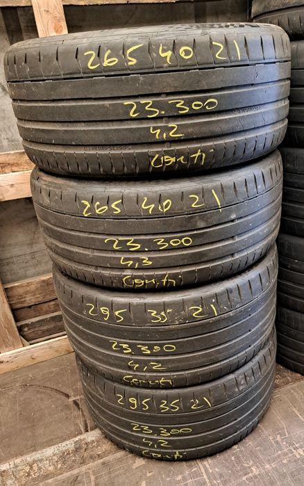 Set anvelope 295/35 R21 cu 265/40 R21 Continental dot 2023
