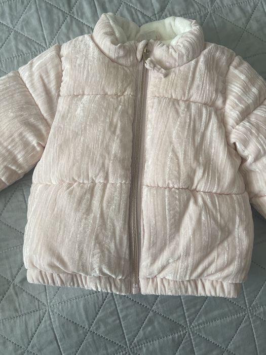 Детско велурено зимно яке H&M