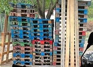 Euro paletii folositi