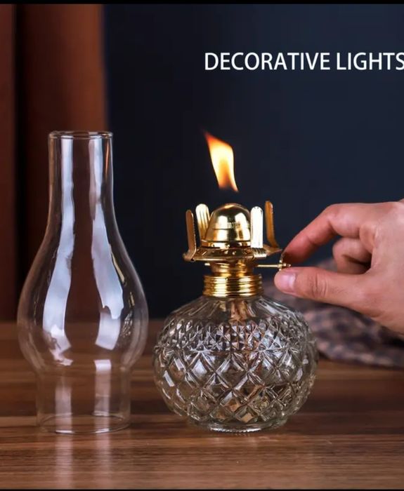 Lampa pe ulei model vintage