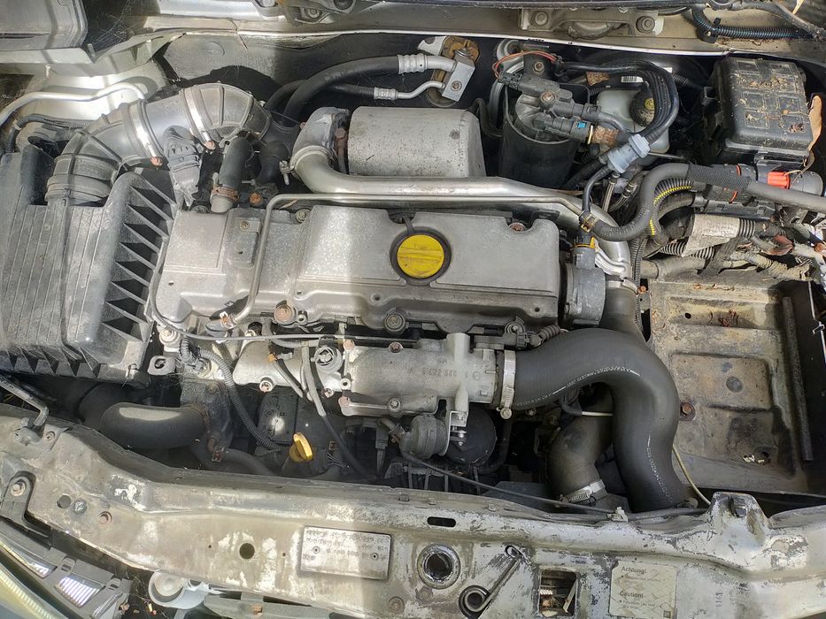 Motor 101cp volantă pompă injecție, compresor Opel Zafira 2000dti