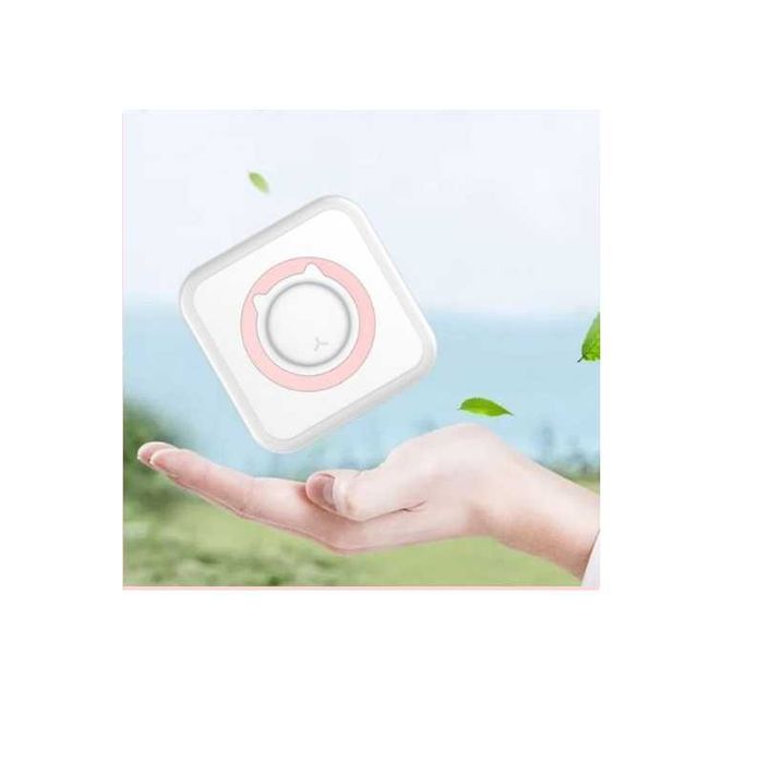 Мини принтер за деца, Bluetooth, USB зареждане, Бял