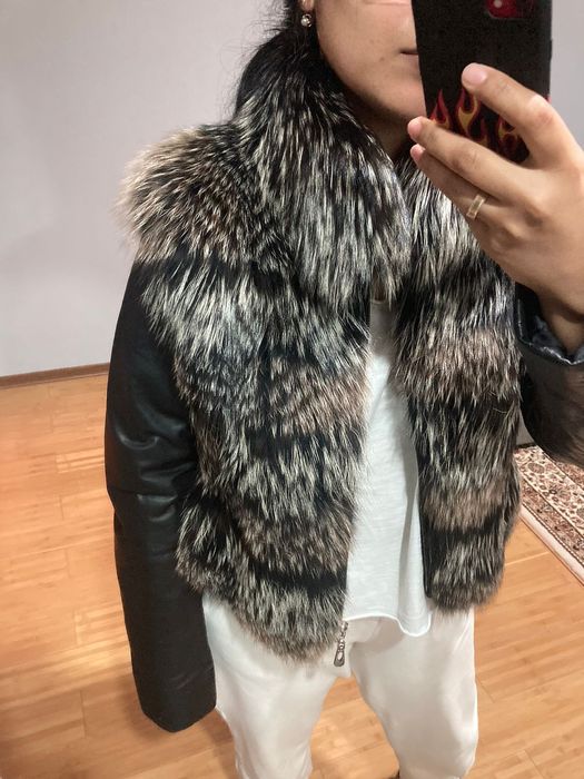 Турецкая кожная куртка женская