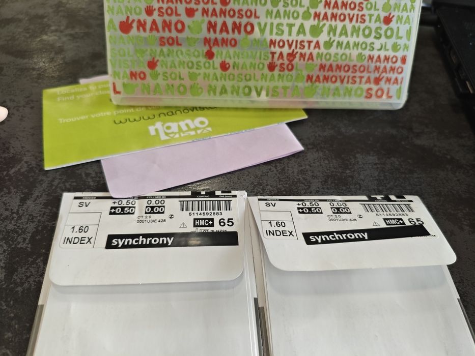 Детски диоптрични очила 2 х 0,5 NanoVista