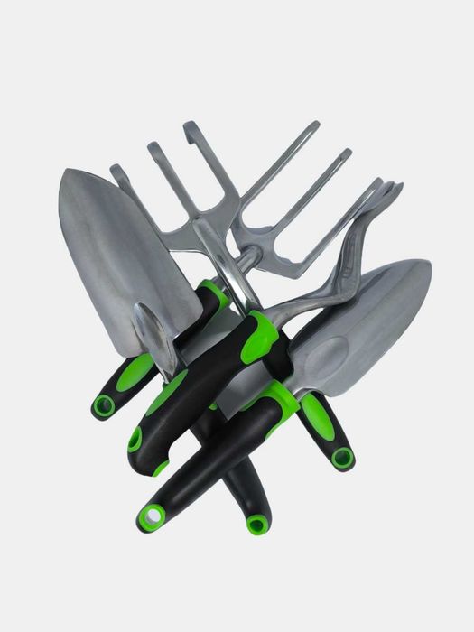 Набор садовых инструментов, сверхпрочный садовый набор из 5 предметов