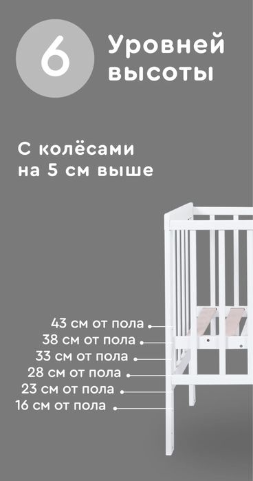 Продам детскую кровать с матрасом