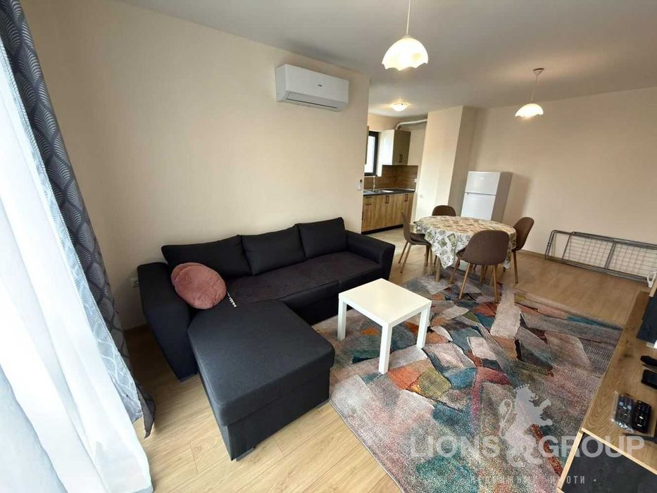 Лайънс груп Ви предлага под наем двустаен апартамент в района на ХЕИ