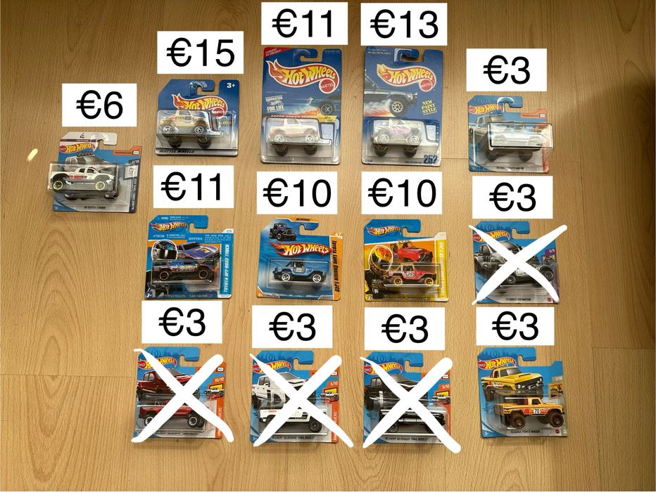 Hot Wheels - mainline BMW, Mercedes, Bentley, Lexus и др.