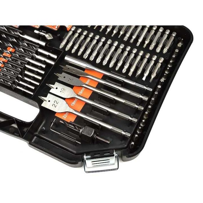 Set de 246 burghie pentru surubelnita cu cutie de depozitare,nou