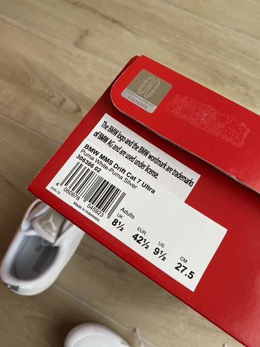 Adidasi Originali PUMA BMW Motorsport Drift Cat MMS 7 Ultra Noi !