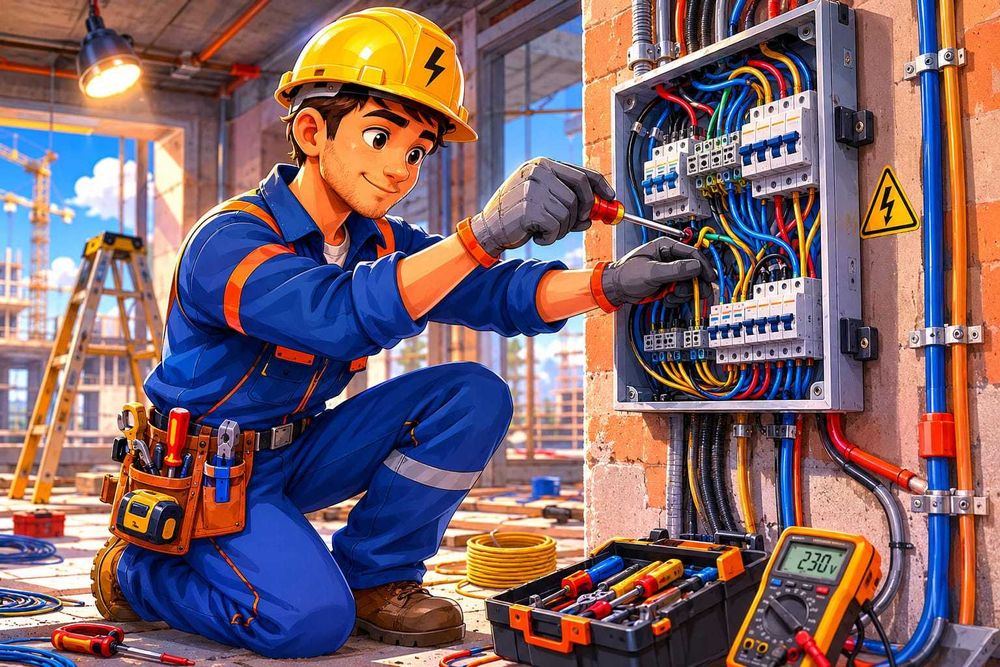 Electrician pentru constructii civile